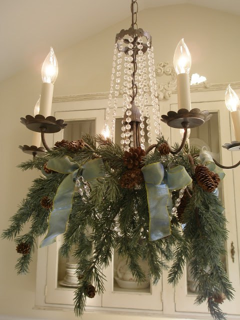 tree chandelier