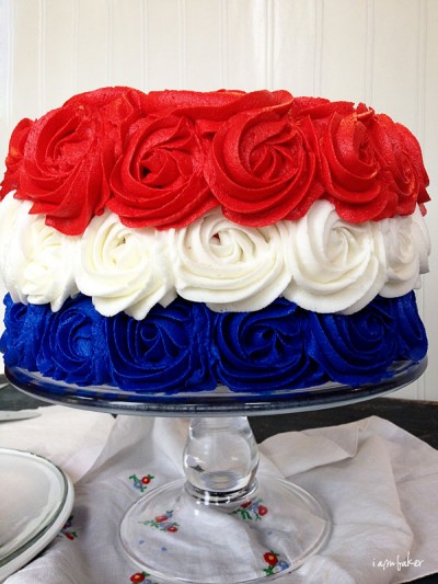 patriotic-rosette-cake