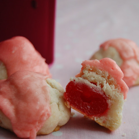 Bon bons made my favorite way: with maraschino cherries