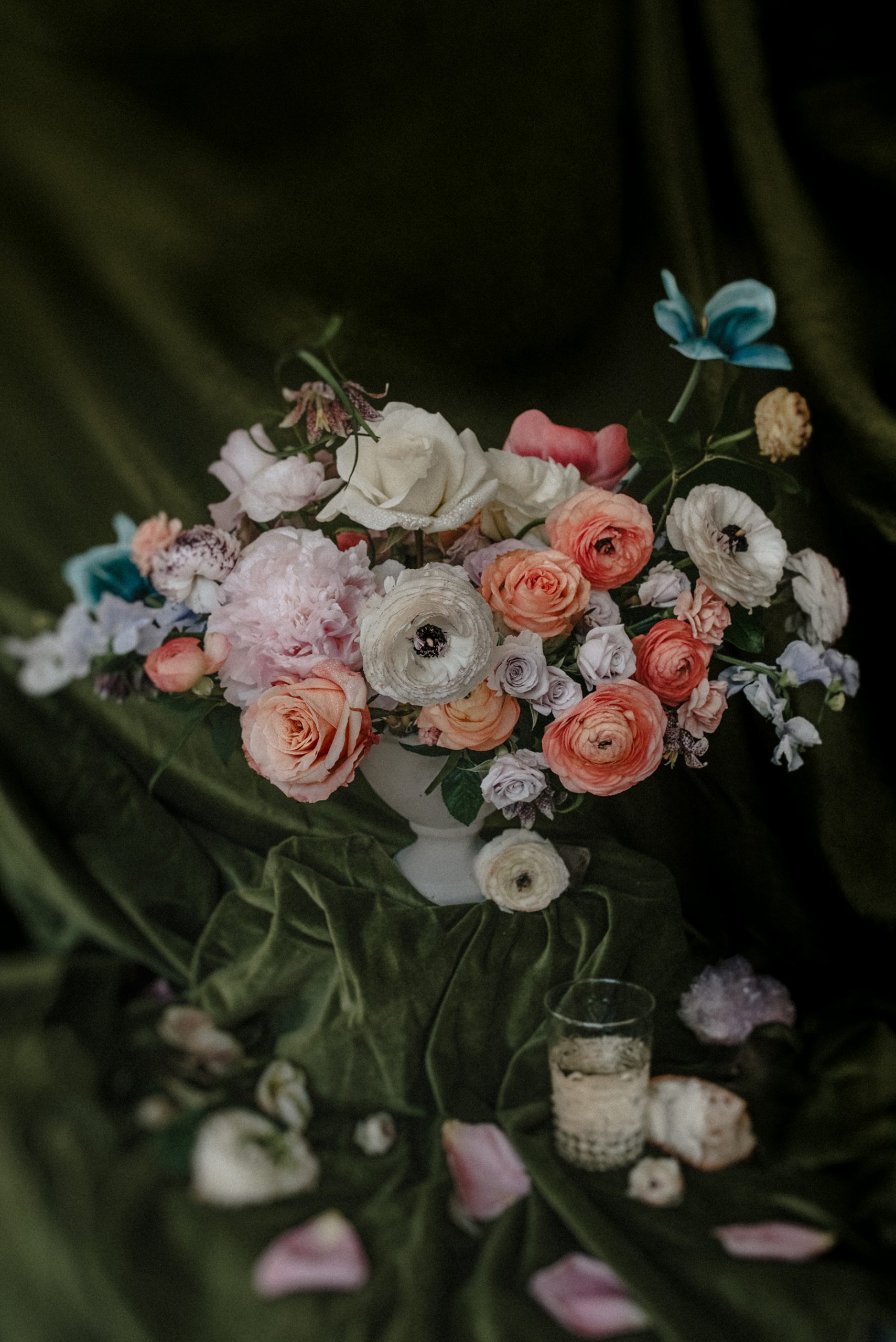 beautiful spring flower arrangments photographed by Heather K Purdy
